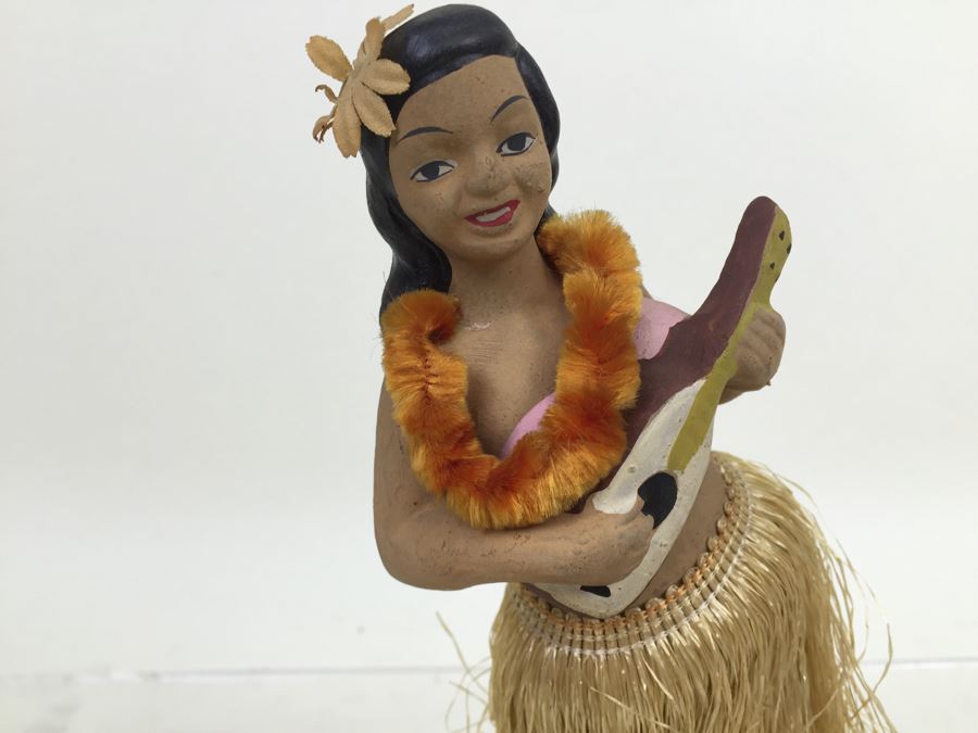 Vintage Fiji Hawaiian Hula Bobble Doll [Photo 2]