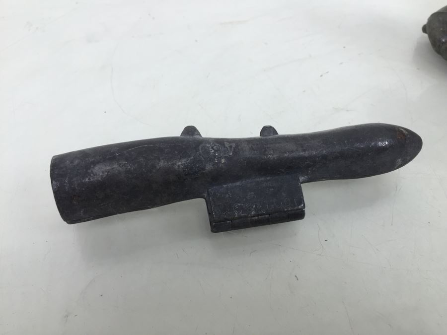 Collecton Of Vintage Pewter Ice Cream Chocolate Molds [Photo 15]