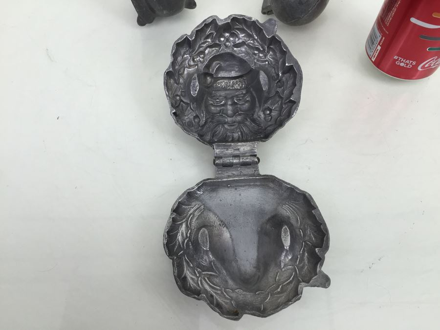 Collecton Of Vintage Pewter Ice Cream Chocolate Molds E & CO NY Eppelsheimer [Photo 13]