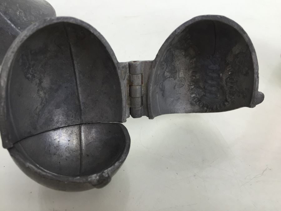 Collecton Of Vintage Pewter Ice Cream Chocolate Molds E & CO NY Eppelsheimer [Photo 22]