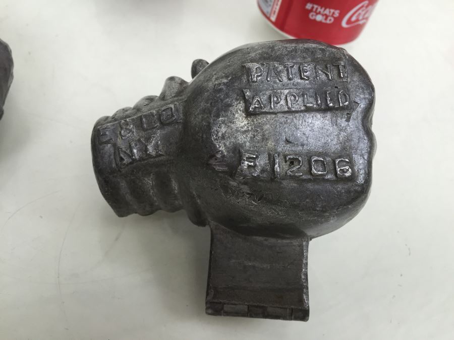 Collecton Of Vintage Pewter Ice Cream Chocolate Molds E & CO NY Eppelsheimer [Photo 8]