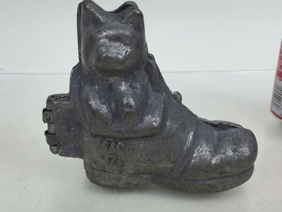 Collecton Of Vintage Pewter Ice Cream Chocolate Molds E & CO NY Eppelsheimer S & CO Animals [Photo 21]