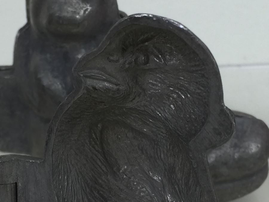 Collecton Of Vintage Pewter Ice Cream Chocolate Molds E & CO NY Eppelsheimer S & CO Animals [Photo 16]