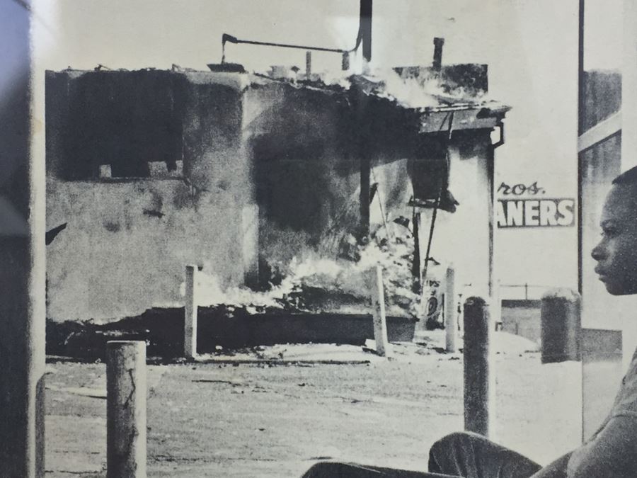 Framed Print Of A Los Angeles Times Series Titled 'The View From Watts' [Photo 7]