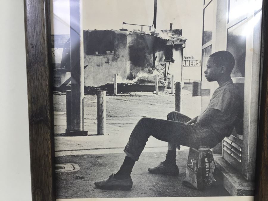 Framed Print Of A Los Angeles Times Series Titled 'The View From Watts' [Photo 6]