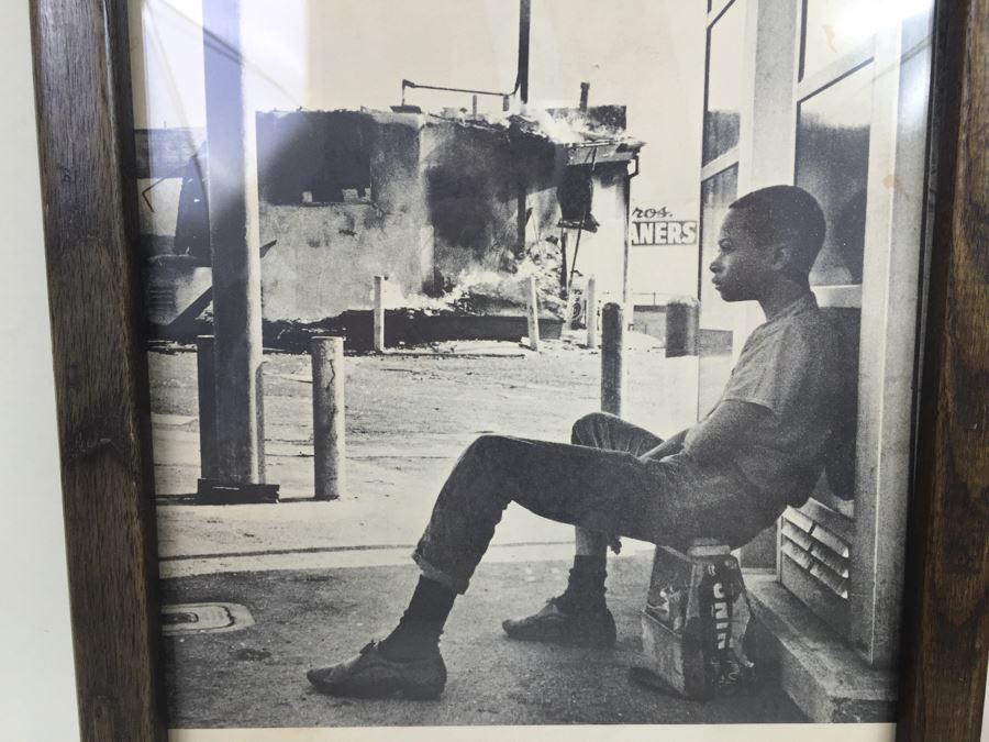 Framed Print Of A Los Angeles Times Series Titled 'The View From Watts' [Photo 2]