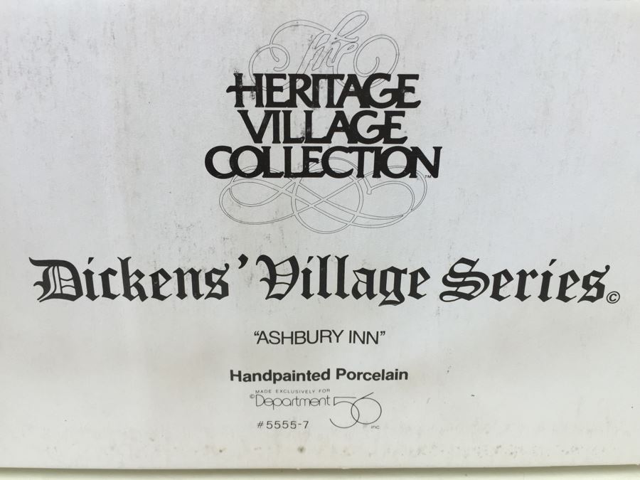 JUST ADDED - Department 56 Heritage Village College Dickens' Village Series Porcelain Decorations With Boxes [Photo 15]
