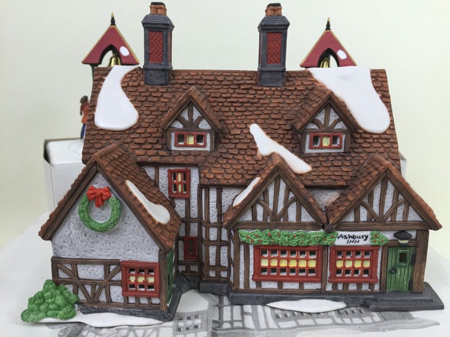 JUST ADDED - Department 56 Heritage Village College Dickens' Village Series Porcelain Decorations With Boxes [Photo 16]