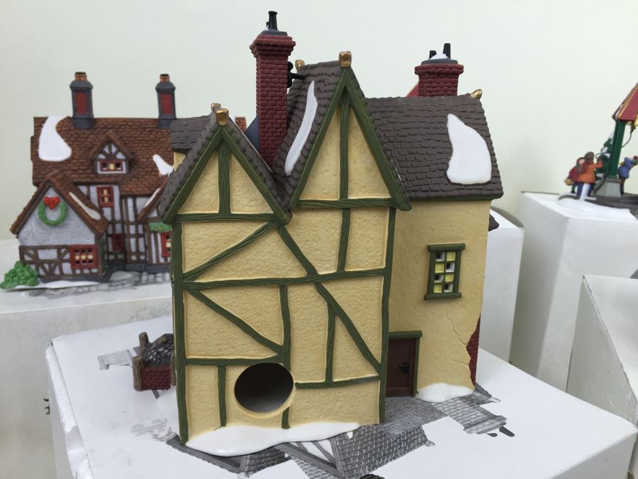 JUST ADDED - Department 56 Heritage Village College Dickens' Village Series Porcelain Decorations With Boxes [Photo 8]