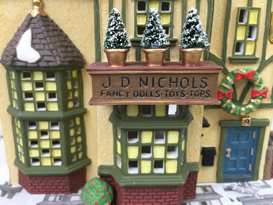 JUST ADDED - Department 56 Heritage Village College Dickens' Village Series Porcelain Decorations With Boxes [Photo 6]