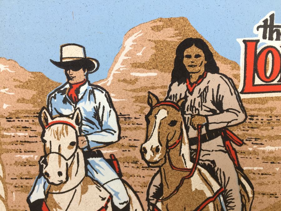 The Lone Ranger Cork Board Vintage 1961 Lone Ranger Television [Photo 5]