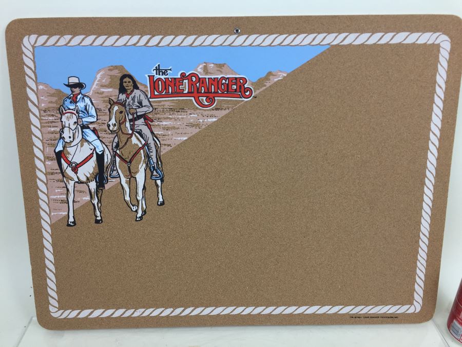 The Lone Ranger Cork Board Vintage 1961 Lone Ranger Television [Photo 8]