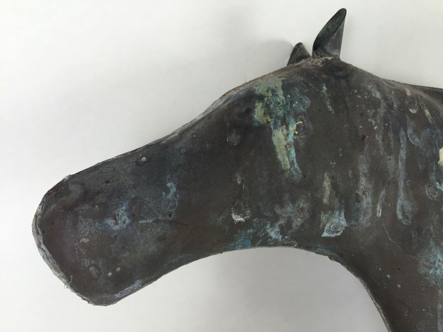 Vintage Copper Horse Weathervane [Photo 8]