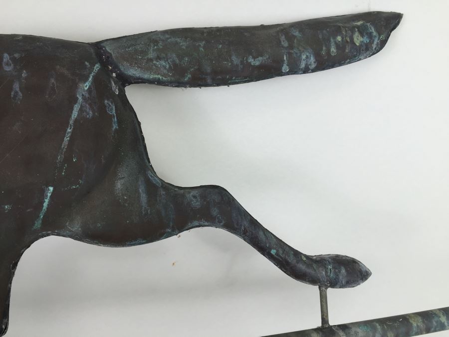 Vintage Copper Horse Weathervane [Photo 9]