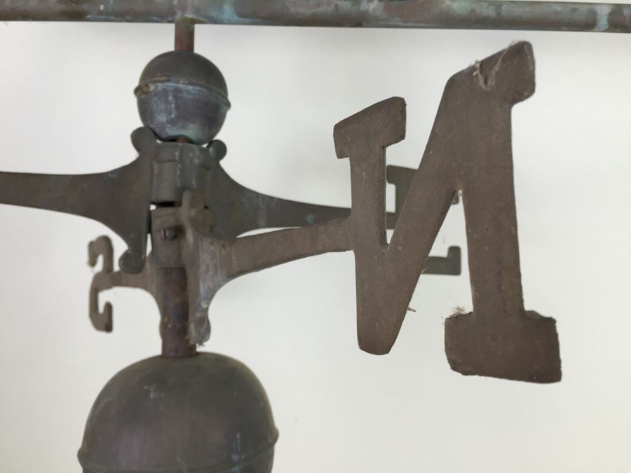 Vintage Copper Horse Weathervane [Photo 4]