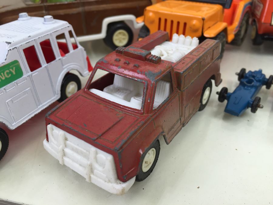 Huge Lot Of TootsieToy Cars Plus MidgeToy, Tonka And Buddy L Cars And Trucks [Photo 5]