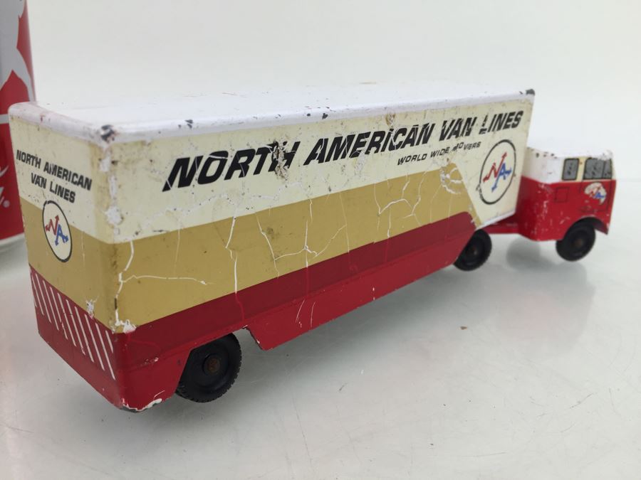 Vintage RALSTOY Moving Trucks North American Van Lines 12 And Bekins Truck [Photo 6]