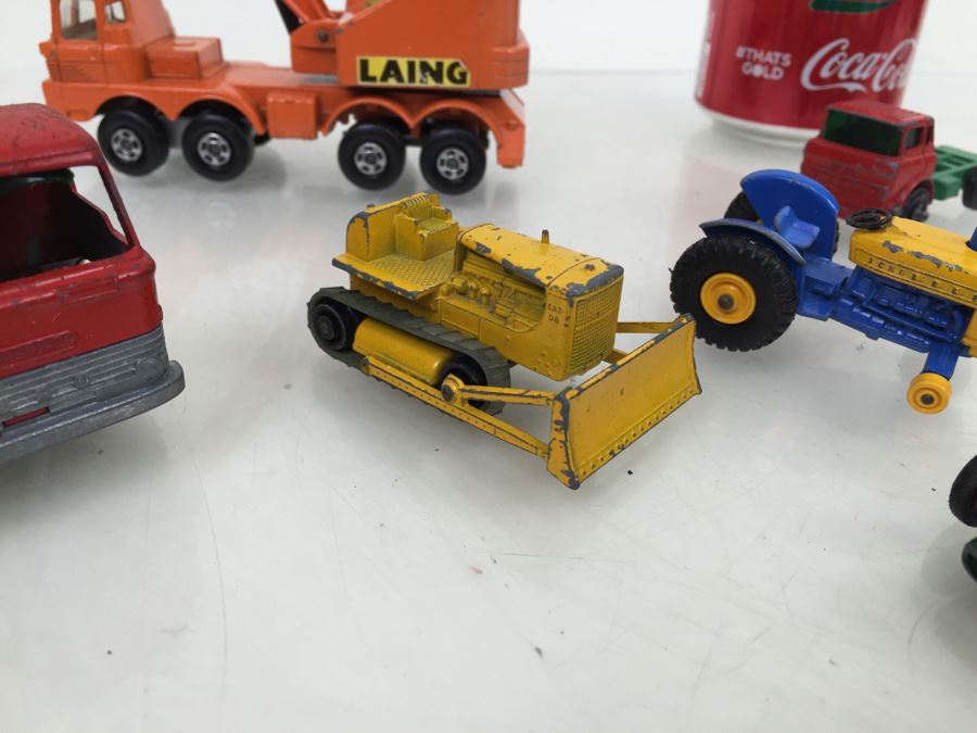 Vintage Lot Of Matchbox Lesney Series Cars Trucks Plough Made In England [Photo 11]