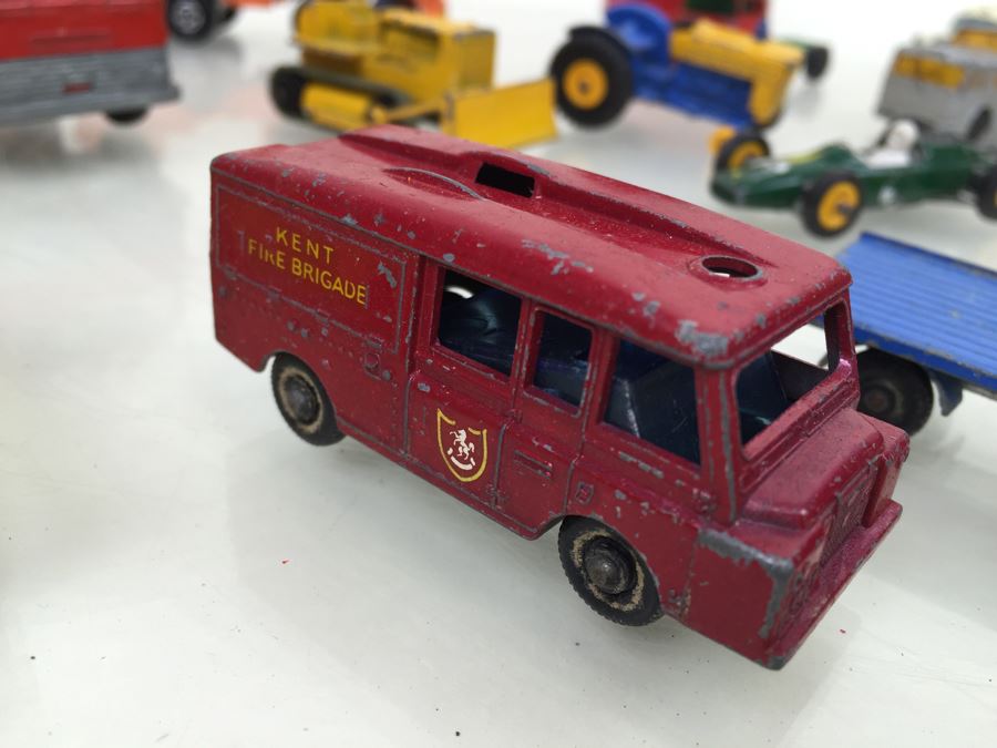 Vintage Lot Of Matchbox Lesney Series Cars Trucks Plough Made In England [Photo 4]