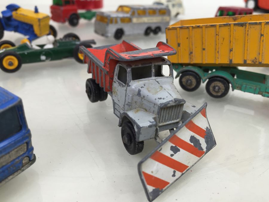 Vintage Lot Of Matchbox Lesney Series Cars Trucks Plough Made In England [Photo 6]
