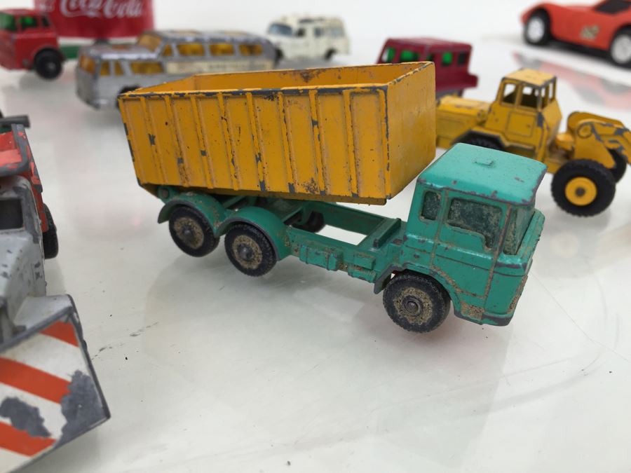 Vintage Lot Of Matchbox Lesney Series Cars Trucks Plough Made In England [Photo 7]
