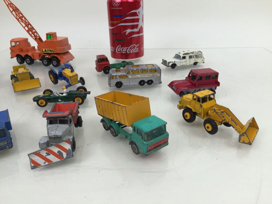 Vintage Lot Of Matchbox Lesney Series Cars Trucks Plough Made In England [Photo 3]