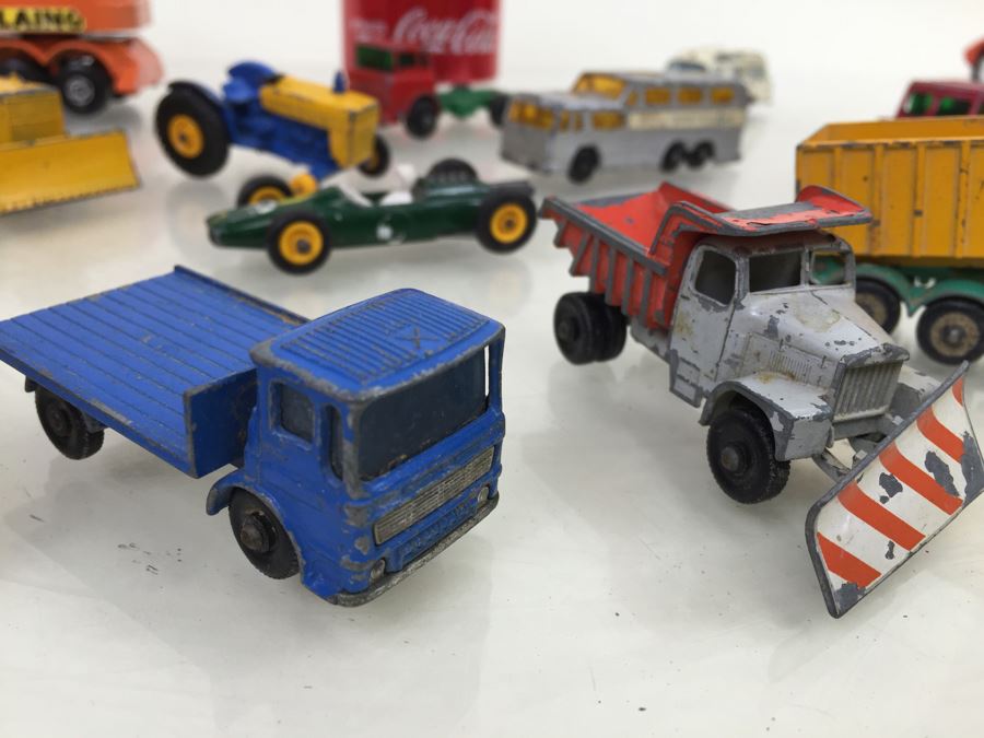 Vintage Lot Of Matchbox Lesney Series Cars Trucks Plough Made In England [Photo 5]