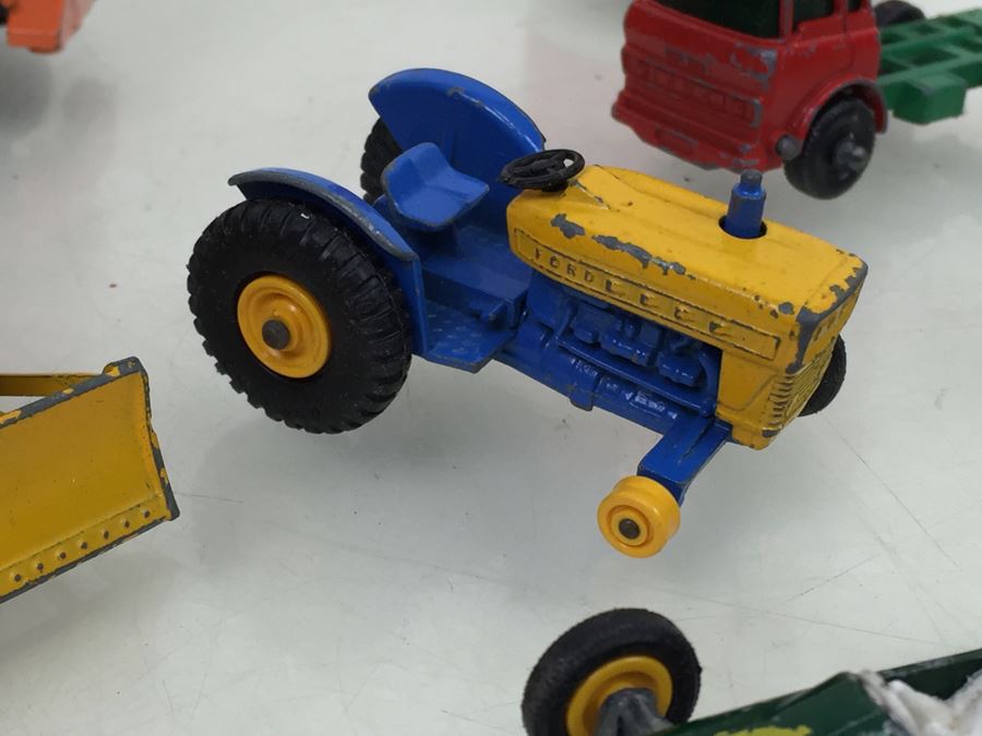 Vintage Lot Of Matchbox Lesney Series Cars Trucks Plough Made In England [Photo 13]