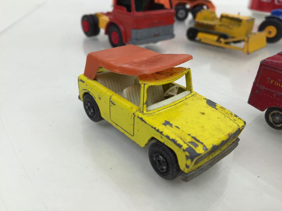 Vintage Lot Of Matchbox Lesney Series Cars Trucks Plough Made In England [Photo 9]