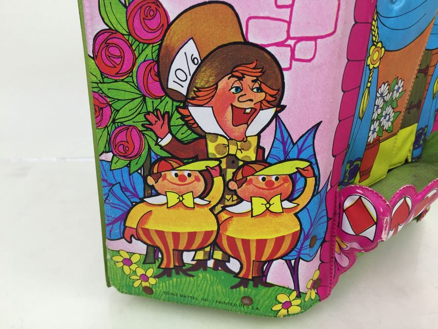 Alice In WonderLiddle Playset Mattel Storybook Kiddles Vintage 1967 [Photo 9]