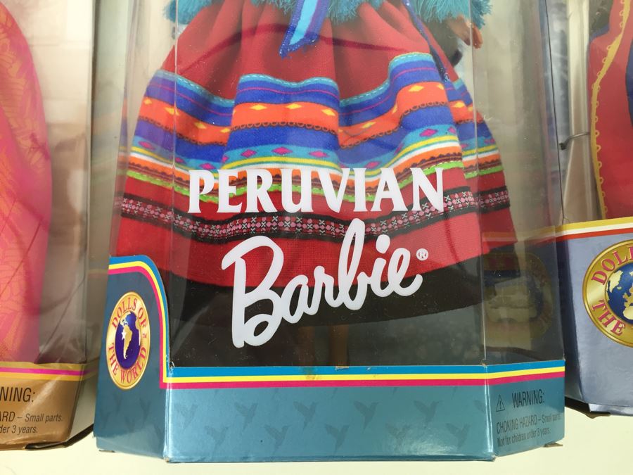 Collector Edition Barbie Dolls New In Box Dolls Of The World Vintage 1997 1998 [Photo 18]