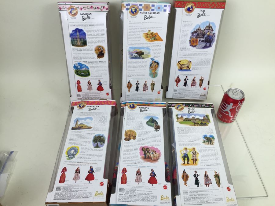 Collector Edition Barbie Dolls New In Box Dolls Of The World Vintage 1997 1998 [Photo 21]