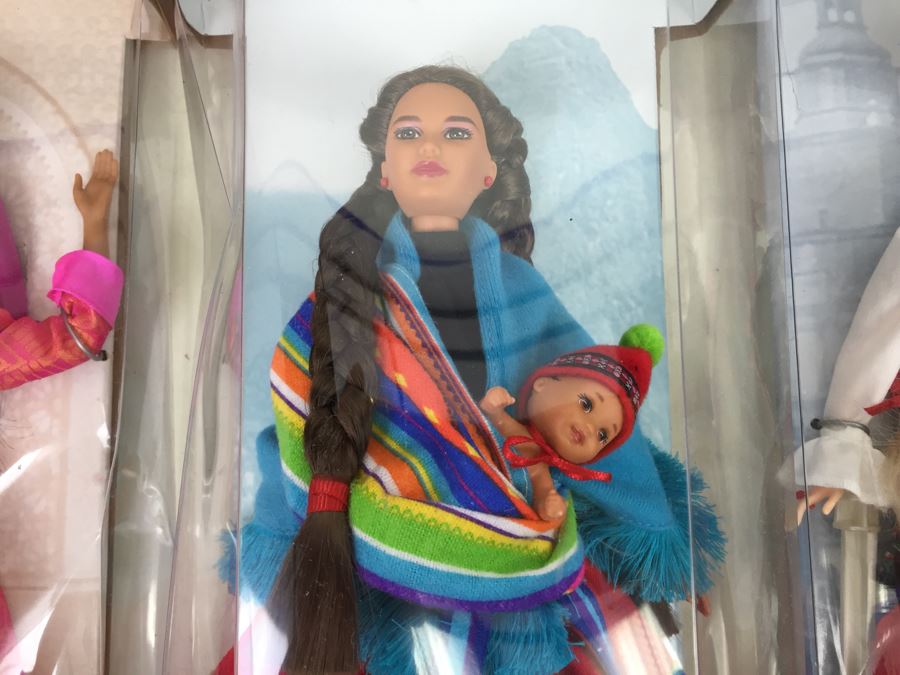 Collector Edition Barbie Dolls New In Box Dolls Of The World Vintage 1997 1998 [Photo 17]