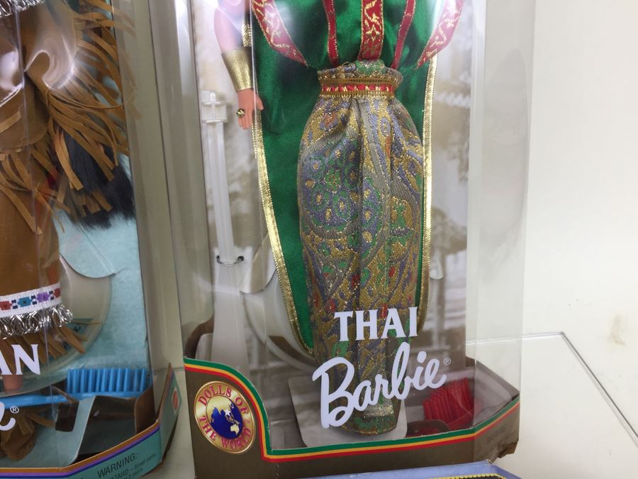 Collector Edition Barbie Dolls New In Box Dolls Of The World Vintage 1997 1998 [Photo 14]