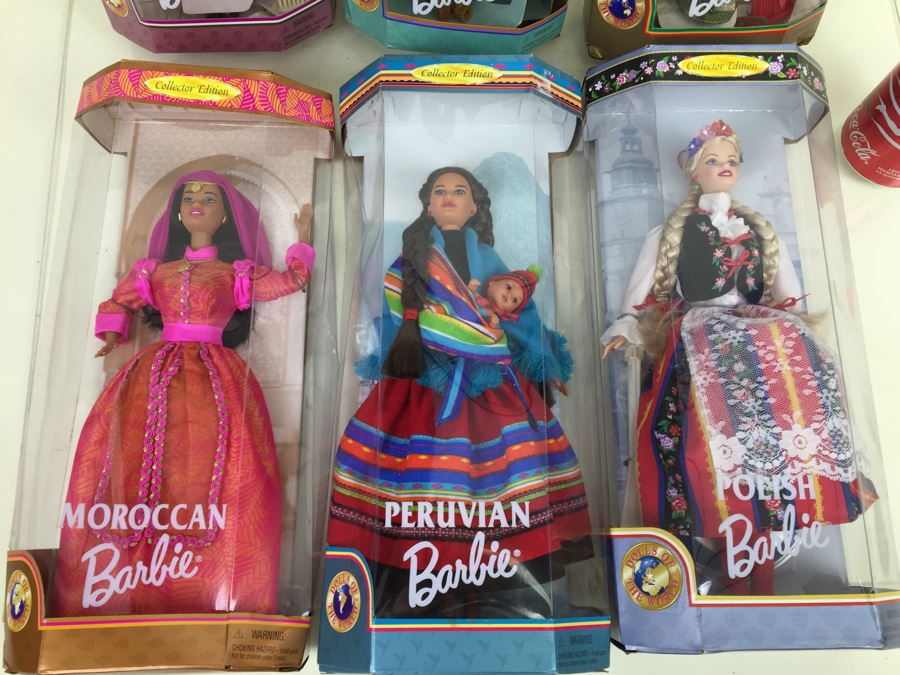 Collector Edition Barbie Dolls New In Box Dolls Of The World Vintage 1997 1998 [Photo 3]