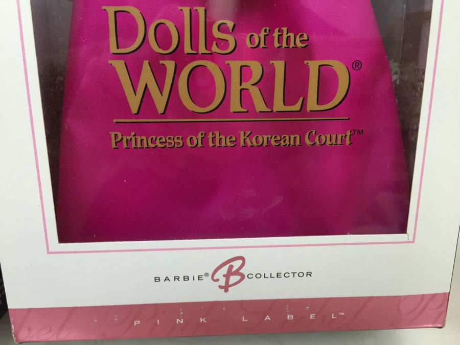 Barbie Pink Label Collection Dolls Of The World Princess Of Navajo And Korean Court 2004 [Photo 6]