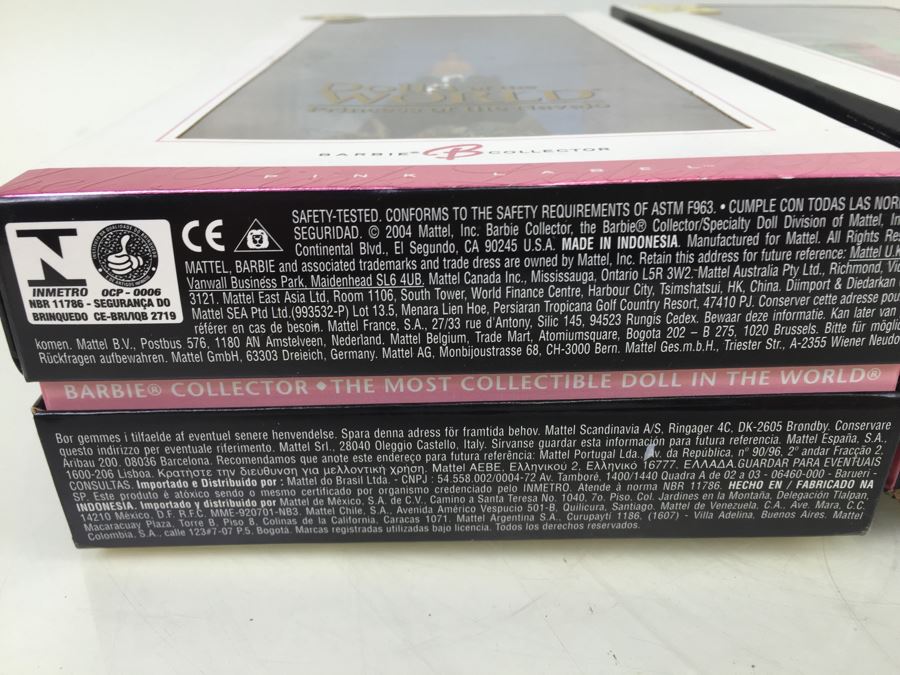 Barbie Pink Label Collection Dolls Of The World Princess Of Navajo And Korean Court 2004 [Photo 18]