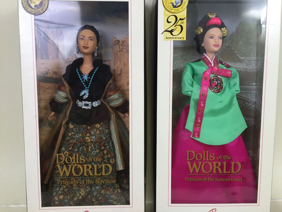 Barbie Pink Label Collection Dolls Of The World Princess Of Navajo And Korean Court 2004 [Photo 12]