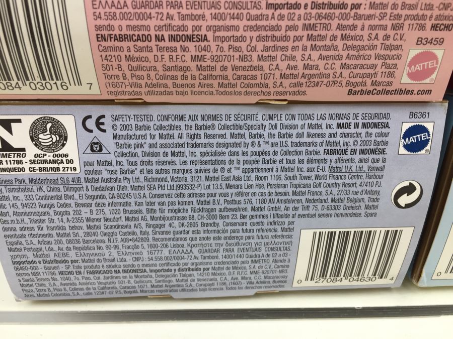 Barbie Collector Editition Dolls Of The World 2002 2003 [Photo 32]