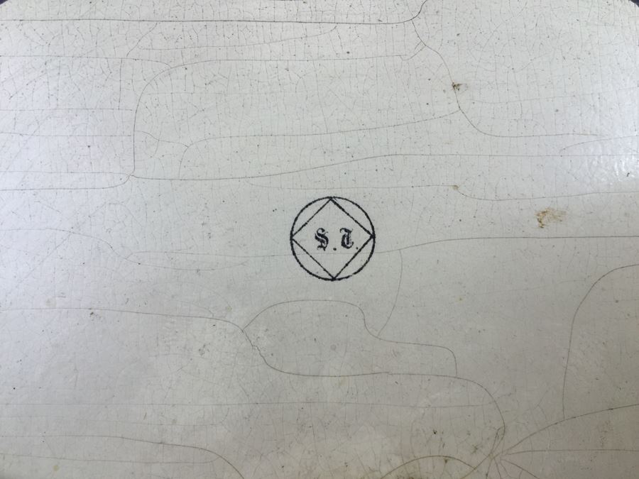 Vintage Seth Thomas Drop Octagon School House Wall Clock With Key [Photo 7]