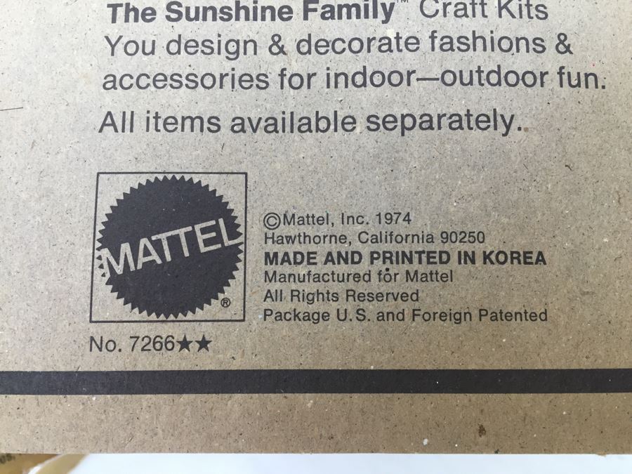 Huge Collection Of The Sunshine Family Clothes Dress-Up Kits On Original Card With Little Sweets Dolls Vintage 1974 1975 [Photo 20]