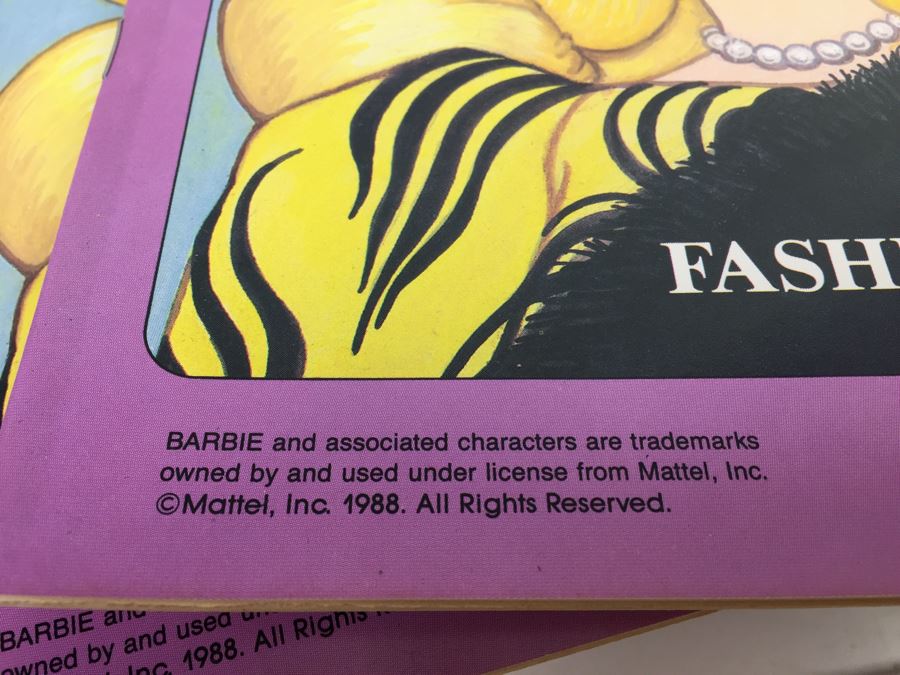 Huge Collection Of Barbie Items Including Sticker Fun Books, Coloring Books, Super Stickers And 30th Anniversay Barbie Magazine And Clothes [Photo 9]