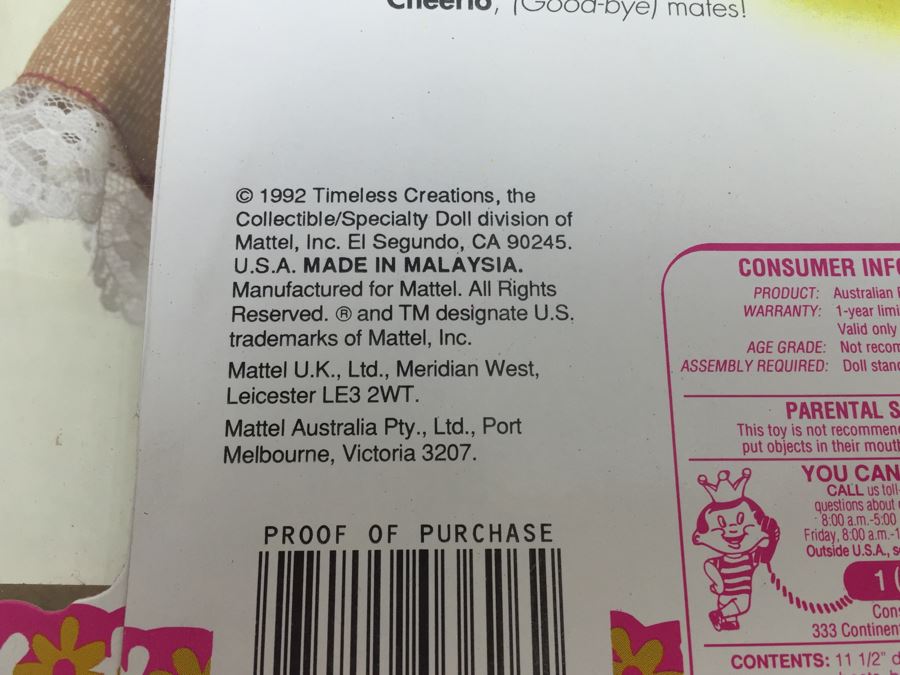 Barbie Doll Collection New In Box Mattel [Photo 22]