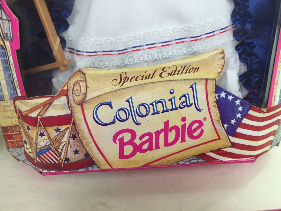 (4) Collection Of Barbie Dolls Mattel New In Box [Photo 8]