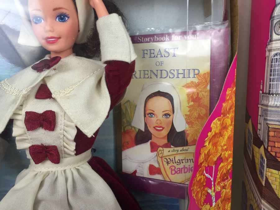 (4) Collection Of Barbie Dolls Mattel New In Box [Photo 5]