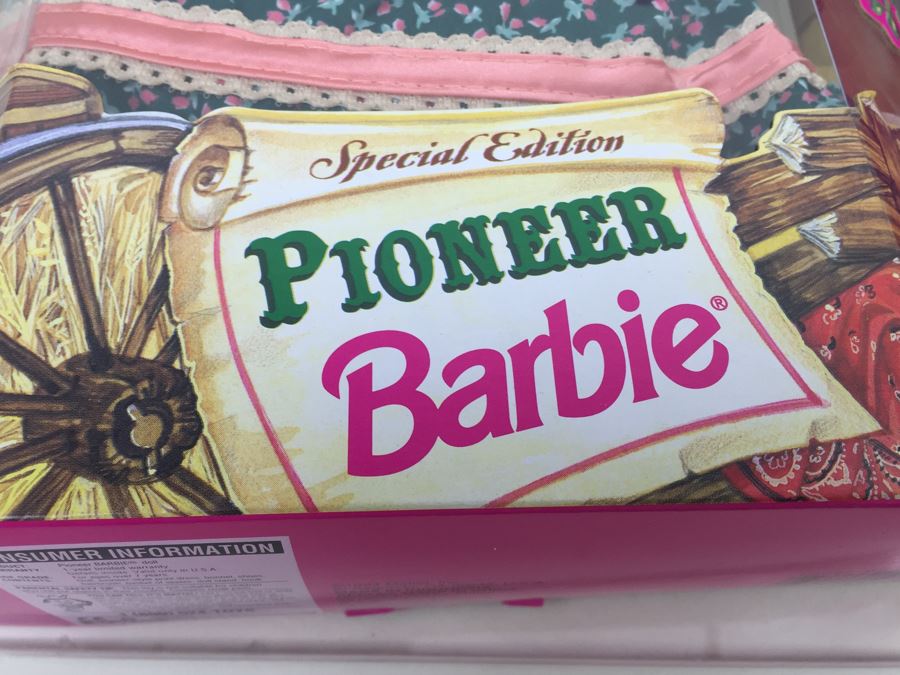 (4) Collection Of Barbie Dolls Mattel New In Box [Photo 14]