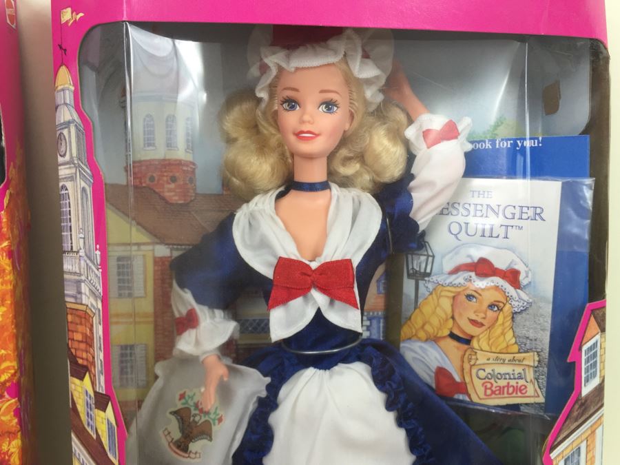 (4) Collection Of Barbie Dolls Mattel New In Box [Photo 9]