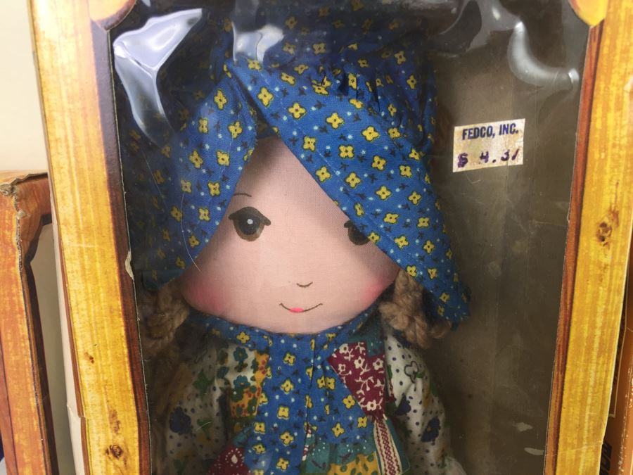 Collection Of Holly Hobbie Rag Dolls And Becky Thatcher Rag Doll Knickerbocker [Photo 5]