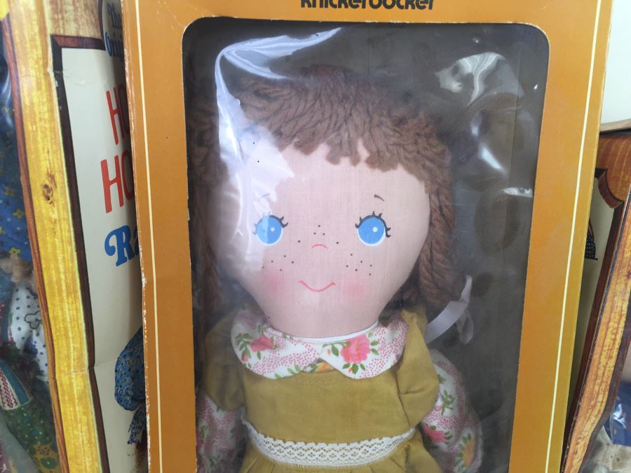 Collection Of Holly Hobbie Rag Dolls And Becky Thatcher Rag Doll Knickerbocker [Photo 8]
