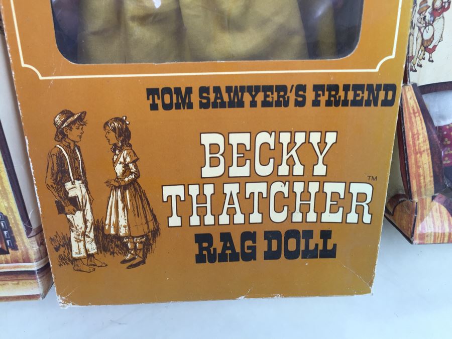 Collection Of Holly Hobbie Rag Dolls And Becky Thatcher Rag Doll Knickerbocker [Photo 7]